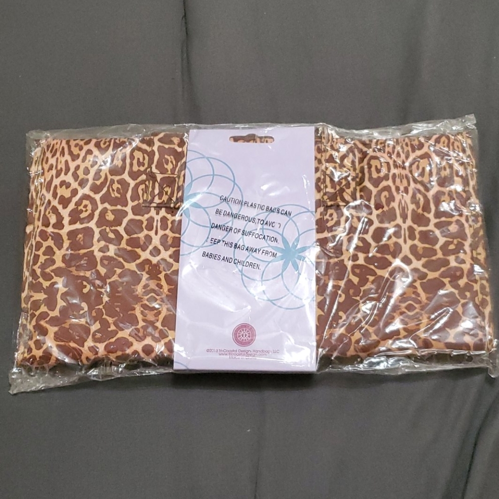Leopard jewelry travel organizer